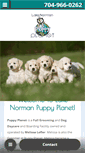 Mobile Screenshot of lakenormanpuppyplanet.com